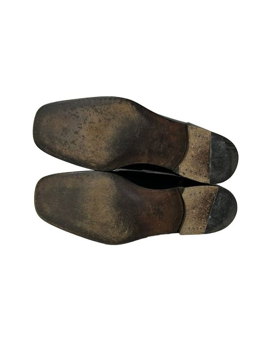 Bottega Veneta Loafers 41 Black Leather